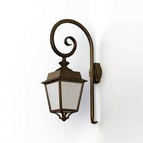 Place des Vosges 1 Évolution N° 5; Opal PMMA E27 60W; Gold patina