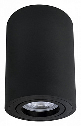 A1566PL-1BK Arte Lamp Sentry накладной цилиндрический светильник чёрного цвета