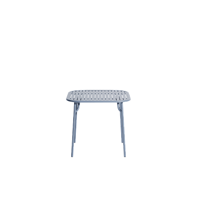 M0743225 WEEK-END Petite Friture Стол квадратный 85x85 голубой