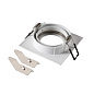 1007328 SLV NEW TRIA® 68 mount. ring square white встраиваемое монтажное кольцо — фото 2