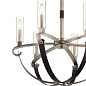 Artem 26" 6 Light Chandelier with Clear Glass Cylinders Classic Pewter люстра 52015CLP Kichler — фото 2