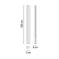 176211/AY Vibia Offset Потолочный светильник Colour Mood Grazer 125 см, левый - 1762 — фото 1