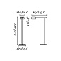 29569 LOOP LED Black floor lamp торшер Faro barcelona — фото 6