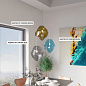 Светильник подвесной Crystal Lux NUESTRO SP1 CHROME/SMOKE — фото 1