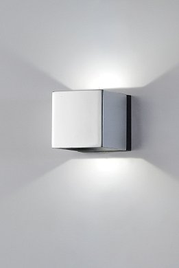 Настенный светильник Milan Iluminacion Dau 50 LED, хром, черное основание