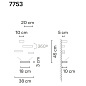 775325/12 Vibia Set 18 4X - 7753 настенный светильник — фото 1