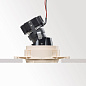 iMAX II ROUND ADJUSTABLE TRIMLESS LP 92712 Delta Light Встраиваемый поворотный потолочный светильник — фото 4