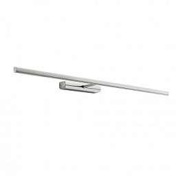 8266 Linea Light Group Straight настенный светильник из хромированного металла с вытянутым корпусом и линейным потоком света