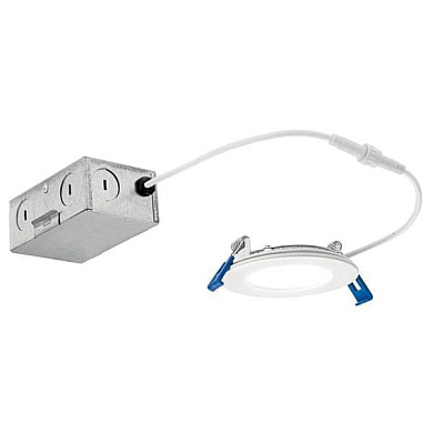 встраиваемый потолочный светильник с компактным корпусом