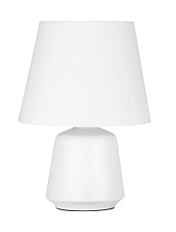 8807001 Nova Luce Ada торшер с белым абажуром из матового стекла на округлом основании