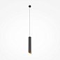 P044PL-01-40GU10-B Maytoni Lipari Подвесной светильник 10W Черный с Золотом — фото 7