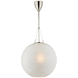 AH5015PN-FG Visual Comfort Hailey подвесной светильник с матовым шаровым стеклянным плафоном