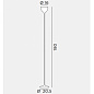 Rotaliana Drink F1 PT LED люстра в форме бокала графит 1DRF1LED20EL0 — фото 3