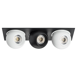 i537627262 Lightstar Intero точечный светильник, 9Вт, 3000K, 2550лм, черный