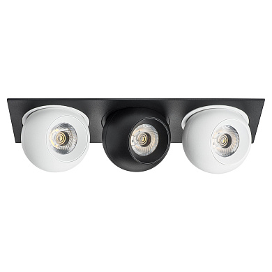 i537627262 Lightstar Intero точечный светильник, 9Вт, 3000K, 2550лм, черный