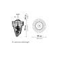 Slamp Aria SP XL люстра современная чёрный ARISXL0BKF01T00E27EU — фото 2