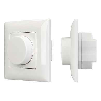 025037 Arlight Панель SMART-P14-DIM-IN White (230V, 3A, 0-10V, Rotary, 2.4G)