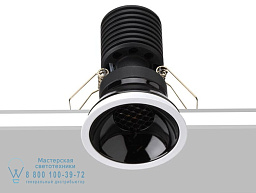 PID401780 Flexa lighting Black Светодиодный встраиваемый прожектор