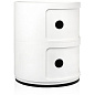 0496603 Kartell Componibili Классический комод с 2 отделениями, белый — фото 2