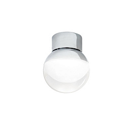 CA146ACHMDI Linea Light Group Rossini потолочный светильник с хромированным основанием и сферическим плафоном