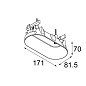 13240809 Modular  Modupoint LED Ø82 глубоко встраиваемый безрамочный 2x — фото 1