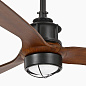 33395WW-10 Faro JUST FAN люстра-вентилятор со светом Ø1280 3 лопасти WiZ чёрный/тёмное дерево — фото 2