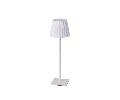 Аккумуляторная настольная лампа Kink Light Санти белый 07204-T,01