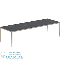 СТОЛ U-NITE 300X100CM SAND С КЕРАМИЧЕСКОЙ СТОЛЕШНИЦЕЙ ИЗ NERO MARQUINA Royal Botania