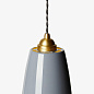 Original 1227 Brass Midi Elephant Grey Anglepoise, подвесной светильник — фото 4
