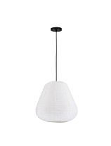 White Linen LED E27 1X12Watt 100-240Volt IP20 Bulb Excluded D:50 H:120 cm