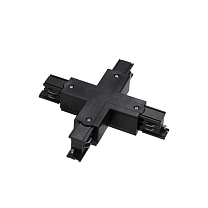 Black “X” connector without frame