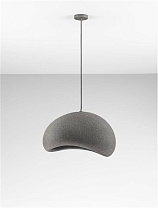 Stone Gray Polyurethane & Resin LED E27 1x12Watt 100-240Volt IP20 Bulb Excluded L:60 W:48 H:250 cm