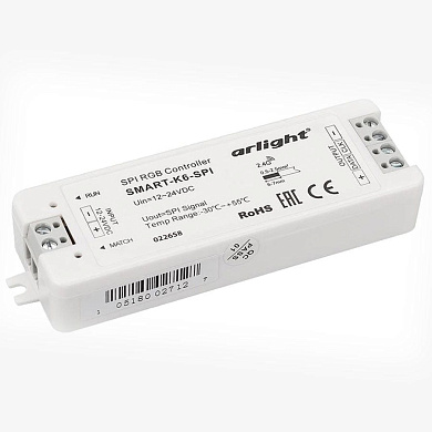 022658 Контроллер SMART-K 6-SPI Arlight (12-24V)