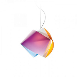 GEMSM00ARL01T00000EU SLAMP Gemmy люстра цветная с розовыми и оранжевыми вставками