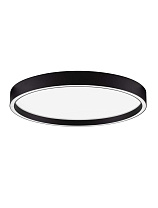 Triac Dimmable Sandy Black Metal, Aluminium & Acrylic LED 38 Watt 220-240Volt 2363Lm IP20 2700 + 3000K Dip Switch D: 50 H: 5 cm