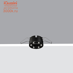 QS72 Blade R downlight iGuzzini MInimal Ø 80 - Flood beam - LED