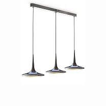 Falling Leaf Trio - suspension/Noir