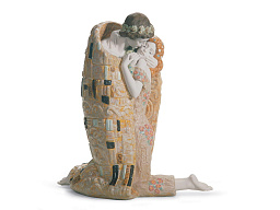 1018204 Lladro Klimt The Kiss фарфоровая фигурка обнимающейся пары