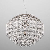Подвесной светильник GIOGALI 85 CRYSTAL SILVER MATT BRONZE 1 E27 CE