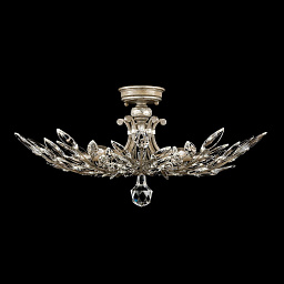 753440 Crystal Laurel 28" Round Semi-Flush Mount полувстраиваемый светильник, Fine Art Lamps