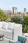 Gervasoni Outdoor 3-местный садовый диван из ткани Gervasoni PID126505