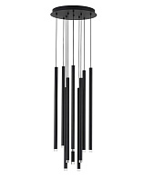 Triac Dimmable Black Aluminum LED 69 Watt 220-240 Volt 4223Lm 3000K IP20 D: 40.5 H: 150 cm