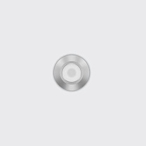 Light Up Floor recessed Orbit D=28mm - Diffuser optic 1W 7.2lm - 2700K - Colour: Steel