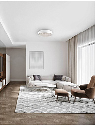 8502961 Nova Luce Lyon потолочная люстра с шестью источниками света в минималистичном стиле