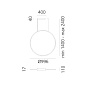 1993310APP Artemide Discovery подвесной светильник — фото 8