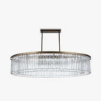 Large Double Drum Oval Chandelier - Размер 2 (Ш 2000 мм x Г 860 мм)