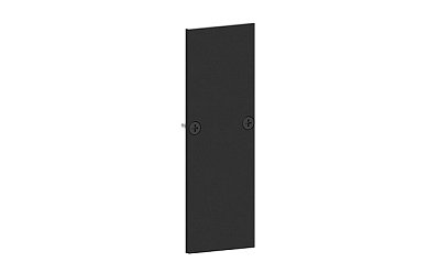 Комплектующая для трека 48 В Astro Lighting 48V Double Track End Cap матовый чёрный