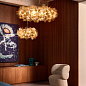 Slamp Clizia Mama non Mama SP L дизайнерская люстра для гостиной золото; красный CLISL00GNM01R00000EU — фото 9