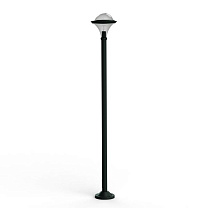 Dallas N° 9; Smoked polycarbonate E27 75W; Slate grey