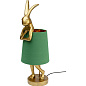 53471 Настольная лампа Animal Rabbit Золото/Зеленый 68см Kare Design